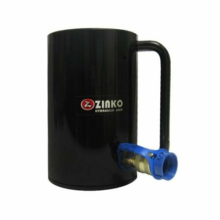 ZINKO ZR-504A Single Acting Cylinder, Aluminum, 50 ton, 4.25in Stroke Min. Height 8.93in 21A-504